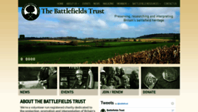What Battlefieldstrust.com website looked like in 2022 (1 year ago)