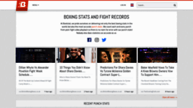 What Boxstat.co website looked like in 2022 (3 years ago)