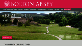 What Boltonabbey.com website looked like in 2022 (1 year ago)