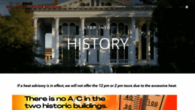 What Bellamymansion.org website looked like in 2022 (1 year ago)