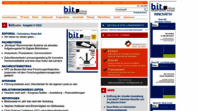 What B-i-t-online.de website looked like in 2022 (1 year ago)