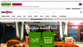 What Bakkerbart.nl website looked like in 2022 (1 year ago)