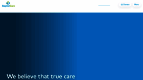 What Baptistcare.org.au website looked like in 2022 (1 year ago)