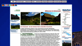 What Badenpage.de website looked like in 2022 (1 year ago)