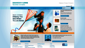 What Bausch.com.ph website looked like in 2022 (1 year ago)