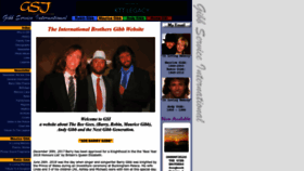 What Brothersgibb.org website looked like in 2022 (1 year ago)