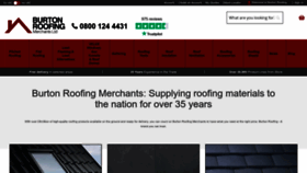 What Burtonroofing.co.uk website looked like in 2022 (1 year ago)