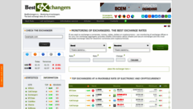 What Bestexchangers.ru website looked like in 2022 (3 years ago)