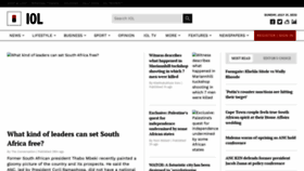 What Busrep.co.za website looked like in 2022 (3 years ago)