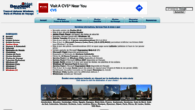 What Baudelet.net website looked like in 2022 (2 years ago)