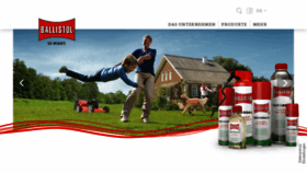 What Ballistol.de website looked like in 2022 (2 years ago)