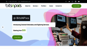 What Bitsnpixs.com website looked like in 2022 (1 year ago)