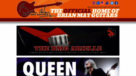 What Brianmayguitars.co.uk website looked like in 2022 (1 year ago)
