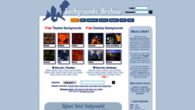 What Backgroundsarchive.com website looked like in 2022 (1 year ago)