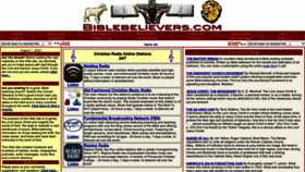 What Biblebelievers.com website looked like in 2022 (1 year ago)