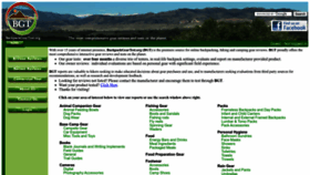 What Backpackgeartest.org website looked like in 2022 (1 year ago)
