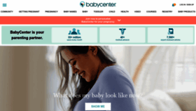 What Babycenter.com.my website looked like in 2022 (1 year ago)