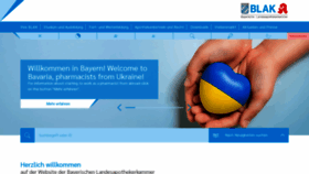 What Blak.de website looked like in 2022 (2 years ago)
