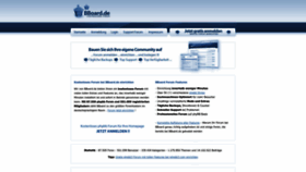 What Bboard.de website looked like in 2022 (1 year ago)