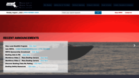 What Boatma.com website looked like in 2022 (1 year ago)