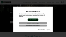 What Bundesforste.at website looked like in 2022 (3 years ago)