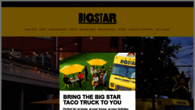 What Bigstarchicago.com website looked like in 2022 (1 year ago)