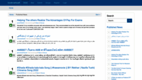 What Bookmarksaifi.com website looked like in 2022 (1 year ago)
