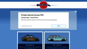 What Busselecta.com website looked like in 2022 (1 year ago)