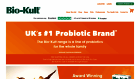 What Bio-kult.com website looked like in 2022 (1 year ago)
