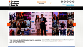 What Businessawardseurope.com website looked like in 2022 (2 years ago)