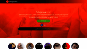 What Brbljaona.com website looked like in 2022 (1 year ago)