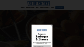 What Bluesmoke.com website looked like in 2022 (1 year ago)