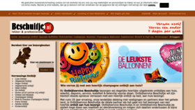 What Beschuitje.nl website looked like in 2022 (1 year ago)