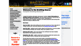 What Breitlingsource.com website looked like in 2022 (1 year ago)