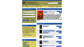 What Bokfynd.nu website looked like in 2022 (1 year ago)