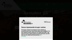 What Bornholm.info website looked like in 2022 (1 year ago)