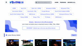 What Bolly4u.pics website looked like in 2022 (1 year ago)