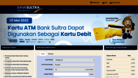 What Banksultra.co.id website looked like in 2022 (1 year ago)