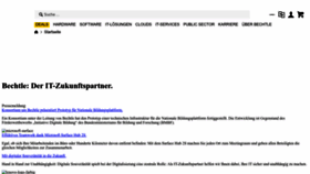What Bechtle.de website looked like in 2022 (1 year ago)