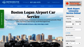 What Bostonexecutivelimoservice.com website looked like in 2022 (1 year ago)