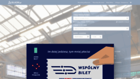 What Bilkom.pl website looked like in 2022 (1 year ago)