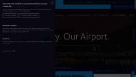 What Belfastcityairport.com website looked like in 2022 (1 year ago)