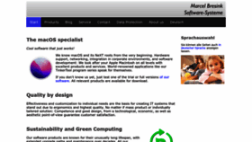 What Bresink.de website looked like in 2022 (1 year ago)
