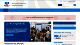 What Bapen.org.uk website looked like in 2022 (2 years ago)