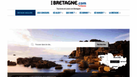 What Bretagne.com website looked like in 2022 (1 year ago)
