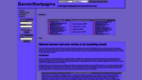 What Bannerstartpagina.nl website looked like in 2022 (1 year ago)