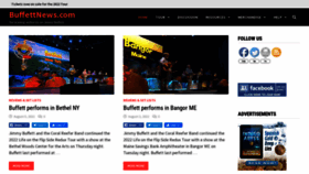 What Buffettnews.com website looked like in 2022 (1 year ago)