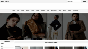 What Balenciagabagser.com website looked like in 2022 (1 year ago)
