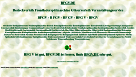 What Bfgv.de website looked like in 2022 (1 year ago)