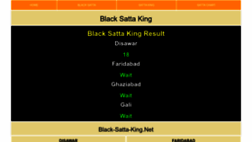 What Black-satta-king.net website looked like in 2022 (1 year ago)